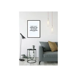 KomarWandbild Cinderella Quote 50x70 cm