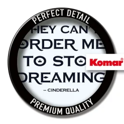 KomarWandbild Cinderella Quote 40x50 cm