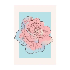 KomarWandbild Cinderella Rose 40x50 cm