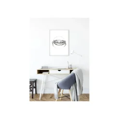 KomarWandbild Crab White 50x70 cm