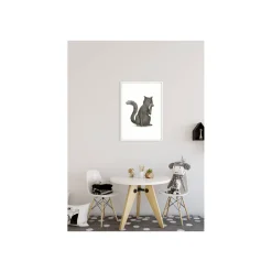 KomarWandbild Cute Animal Cat 50x70 cm