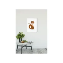 KomarWandbild Cute Animal Fox 50x70 cm