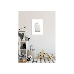 KomarWandbild Cute Animal Polar Bear 50x70 cm