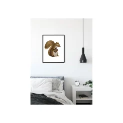 KomarWandbild Cute Animal Squirrel 50x70 cm