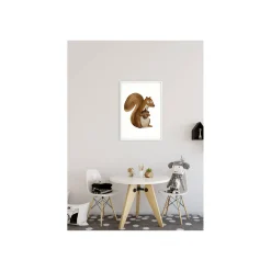 KomarWandbild Cute Animal Squirrel 50x70 cm