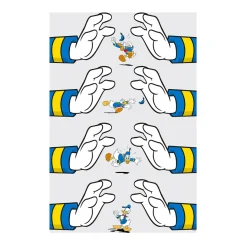 KomarWandbild Donald Duck Hands 50x70 cm