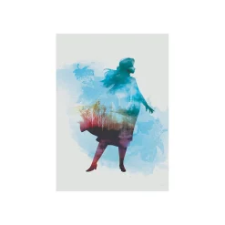 KomarWandbild Frozen Anna Aquarell 50x70 cm