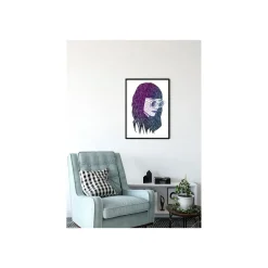 KomarWandbild Grid Violet 50x70 cm