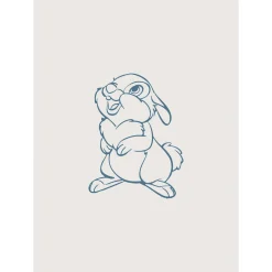 KomarWandbild Hey Thumper 50x70 cm