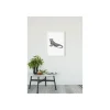 KomarWandbild Iguana White 50x70 cm
