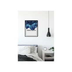 KomarWandbild Immersion Blue 50x70 cm