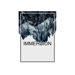 KomarWandbild Immersion Steel 50x70 cm