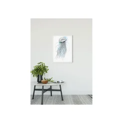 KomarWandbild Jellyfish Watercolor 50x70 cm