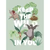 KomarWandbild Jungle Book Keep the Wild 50x70 cm