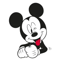 KomarWandbild Mickey Mouse Funny 50x70 cm