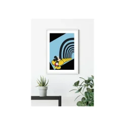 KomarWandbild Mickey Mouse Foot Tunnel 50x70 cm