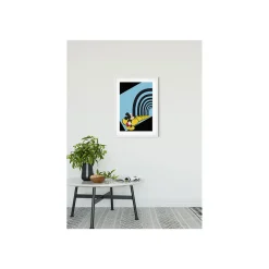 KomarWandbild Mickey Mouse Foot Tunnel 40x50 cm