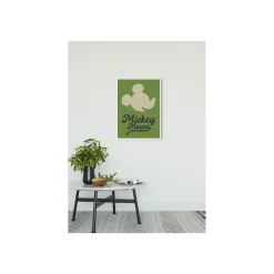 KomarWandbild Mickey Mouse Green Head 40x50 cm
