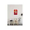 KomarWandbild Mickey Mouse Magnifying Glass 50x70 cm