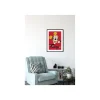 KomarWandbild Mickey Mouse Magnifying Glass 40x50 cm