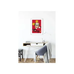KomarWandbild Mickey Mouse Magnifying Glass 40x50 cm