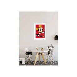 KomarWandbild Mickey Mouse Magnifying Glass 40x50 cm