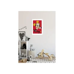 KomarWandbild Mickey Mouse Magnifying Glass 40x50 cm