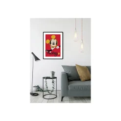 KomarWandbild Mickey Mouse Magnifying Glass 40x50 cm