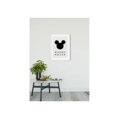 KomarWandbild Mickey Mouse Silhouette 40x50 cm