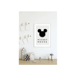 KomarWandbild Mickey Mouse Silhouette 40x50 cm