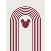KomarWandbild Minimal Mickey 50x70 cm