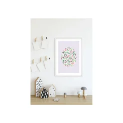 KomarWandbild Shelly Patterns Lavender 50x70 cm