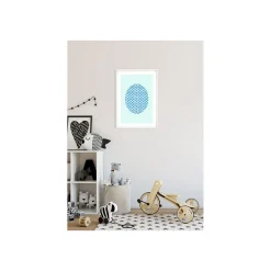 KomarWandbild Shelly Patterns Aqua 40x50 cm