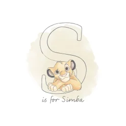 KomarWandbild S like Simba 40x50 cm