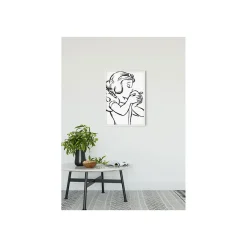 KomarWandbild Snow White Apple Bite white 50x70 cm