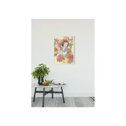 KomarWandbild Snow White Flowers 50x70 cm