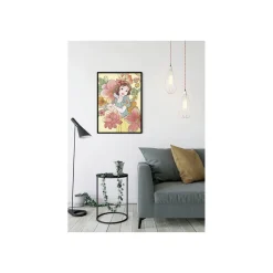 KomarWandbild Snow White Flowers 40x50 cm