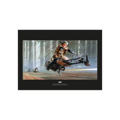 KomarWandbild Star Wars Classic Endor Speeder 70x50 cm