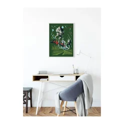 KomarWandbild Star Wars Classic Vector Endor 50x70 cm