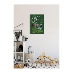 KomarWandbild Star Wars Classic Vector Endor 50x70 cm