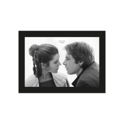 KomarWandbild Star Wars Classic Leia Han Love 70x50 cm