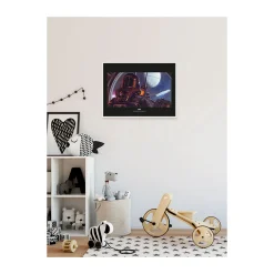 KomarWandbild Star Wars Classic TIE-Fighter Pilot 70x50 cm