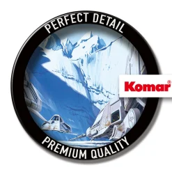 KomarWandbild Star Wars Classic Hoth Battle Snowspeeder 70x50 cm