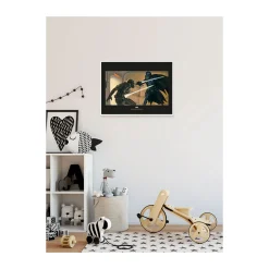 KomarWandbild Star Wars Classic Vader Luke Hallway 70x50 cm