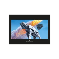 KomarWandbild Star Wars Classic Hoth Battle AT-AT 50x40 cm