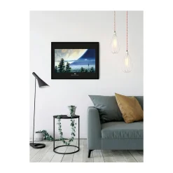 KomarWandbild Star Wars Classic Yavin Lookout 50x40 cm