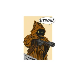 KomarWandbild Star Wars Classic Comic Quote Java 40x50 cm