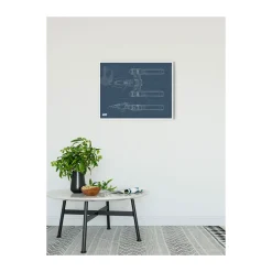 KomarWandbild Star Wars EP9 Blueprint Y-Wing 50x40 cm