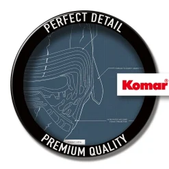 KomarWandbild Star Wars EP9 Blueprint Kylo Helmet 50x40 cm