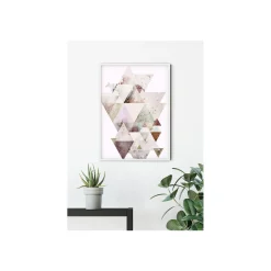 KomarWandbild Triangles Red 50x70 cm
